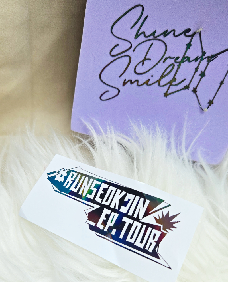 Run SeokJin Ep. Tour Decal