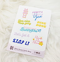 BTS Sticker Sheets BTS Sticker Sheets