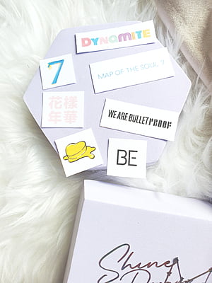 BTS Album Stickers