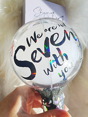 We Are Not Seven with You Decal