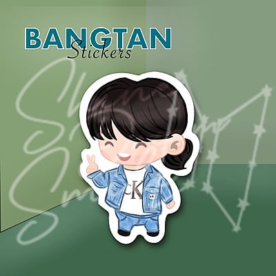 JK CK Airport Sticker