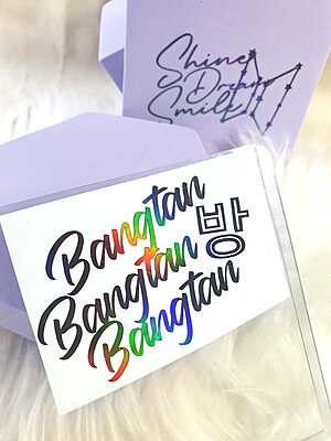 Bangtan Decal