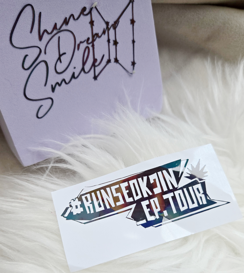 Run SeokJin Ep. Tour Decal