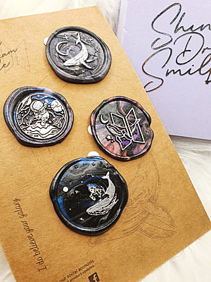 BTS Wax Seal Stickers